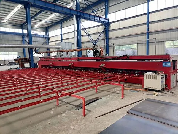 Corrugated Komisyon Konsèy Bou Otomatik soude machin